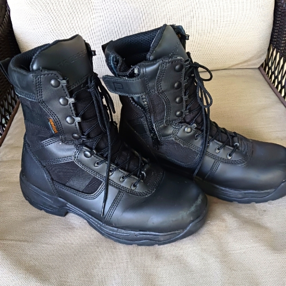 Propper Men's Black Tactical Boots Pre-owned Sz 10M Composite Toe